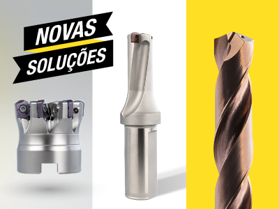 NOVAS SOLUÇÕES NO PORTFÓLIO GÜHRING: FRESA GHM, BROCA GMD E BROCA BT 800